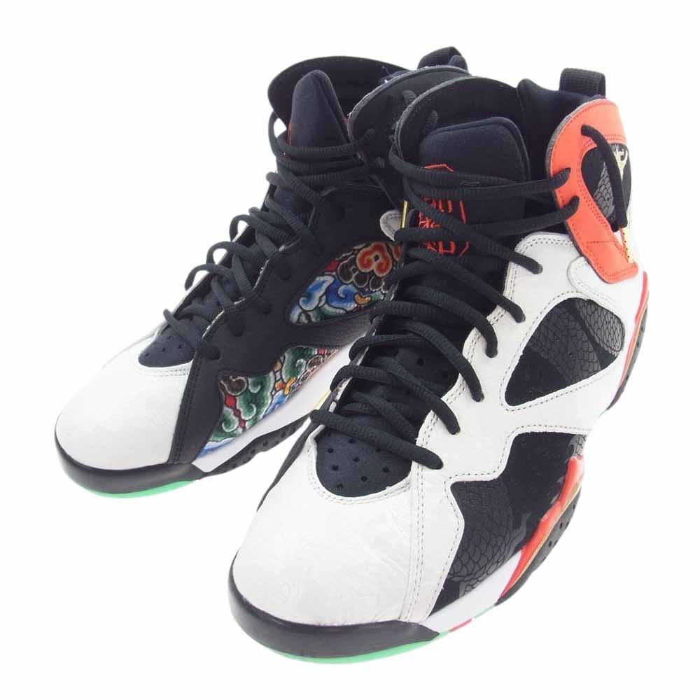 NIKE AIR JORDAN ナイキ ジョーダン CW2805-160 7 GC CHILE RED チリレッド ハイカット スニーカー マルチカラー系 27cm【美品】【中古】