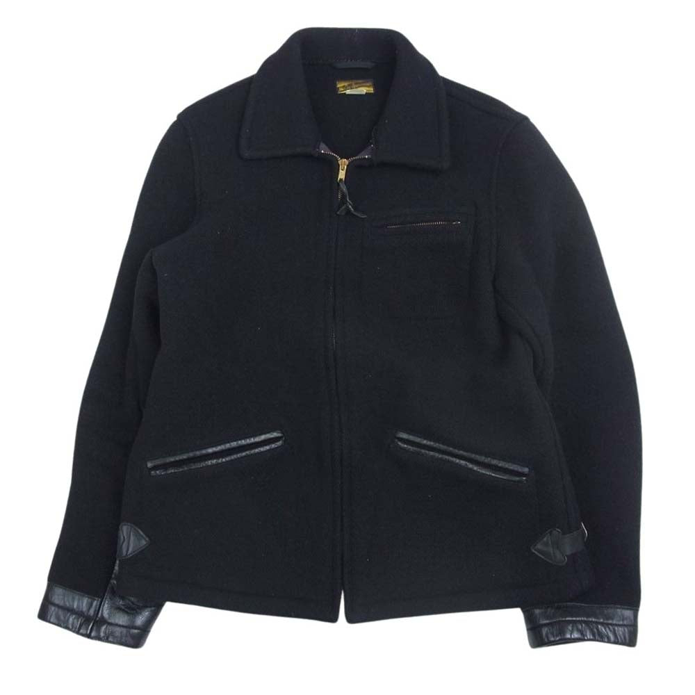 The REAL McCOY'S ザリアルマッコイズ FIELD SPORTS JACKET フィールド スポーツ ジャケット  ブラック系 38【中古】