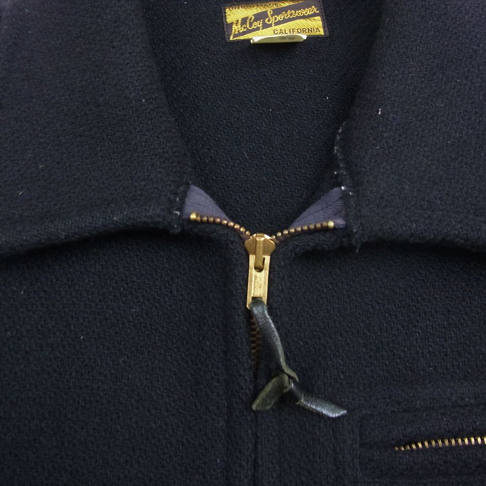 The REAL McCOY'S ザリアルマッコイズ FIELD SPORTS JACKET フィールド スポーツ ジャケット  ブラック系 38【中古】