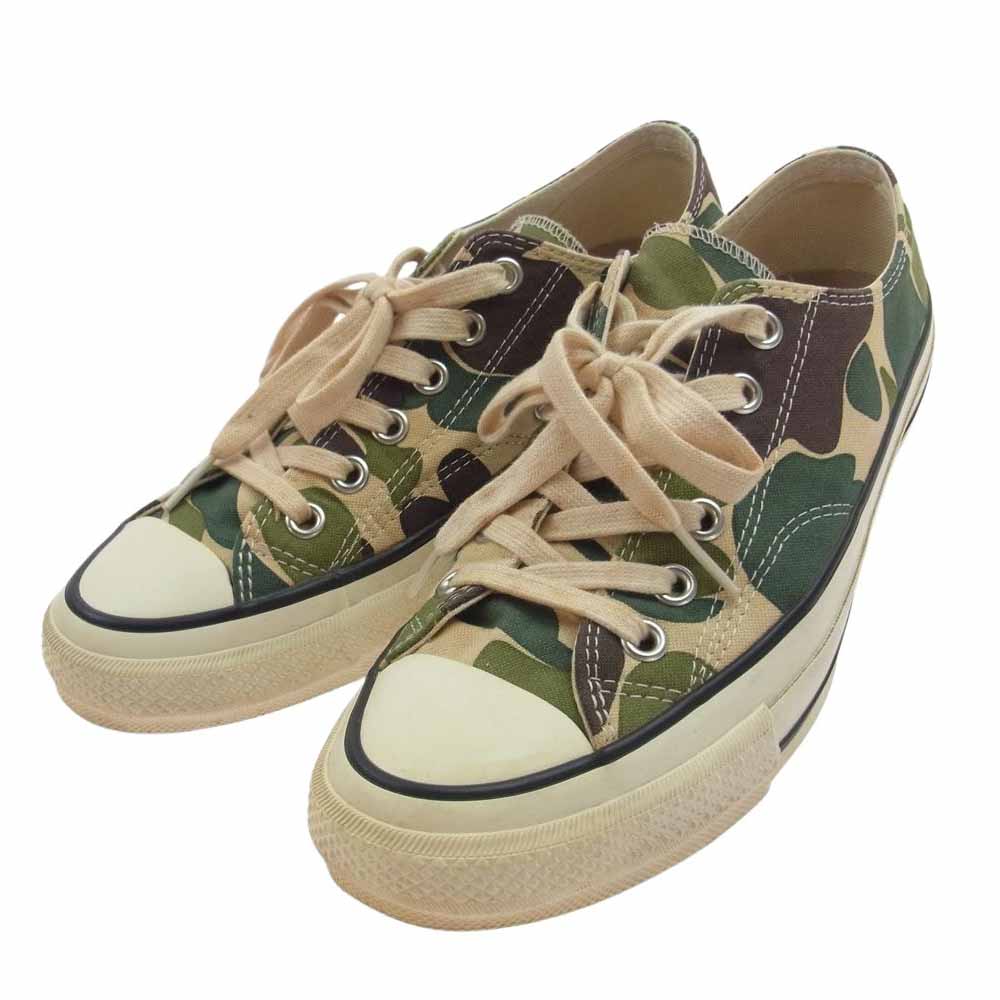 CONVERSE コンバース 1CJ741 ADDICT CHUCK TAYLOR アディクト チャックテイラー カモフラ 迷彩 ローカット キャンバス スニーカー マルチカラー系 26.5cm【中古】