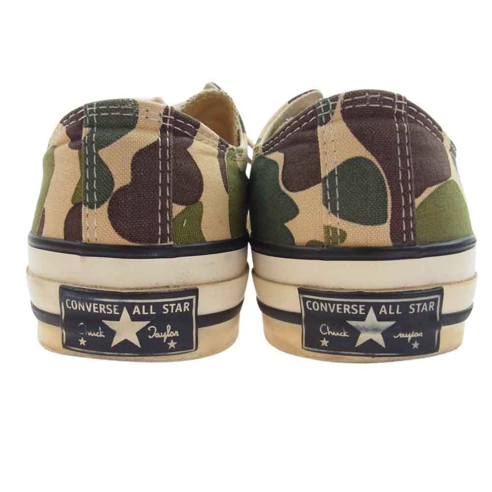 CONVERSE コンバース 1CJ741 ADDICT CHUCK TAYLOR アディクト チャックテイラー カモフラ 迷彩 ローカット キャンバス スニーカー マルチカラー系 26.5cm【中古】