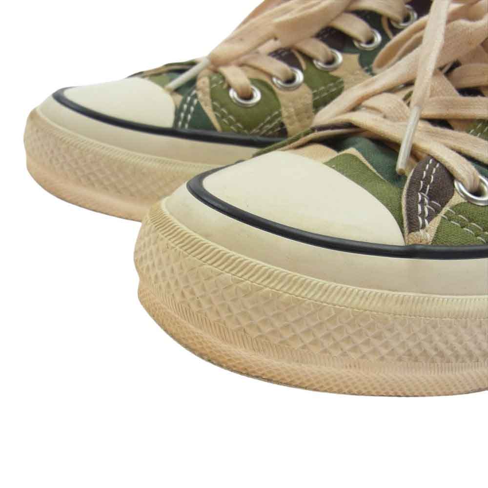 CONVERSE コンバース 1CJ741 ADDICT CHUCK TAYLOR アディクト チャックテイラー カモフラ 迷彩 ローカット キャンバス スニーカー マルチカラー系 26.5cm【中古】