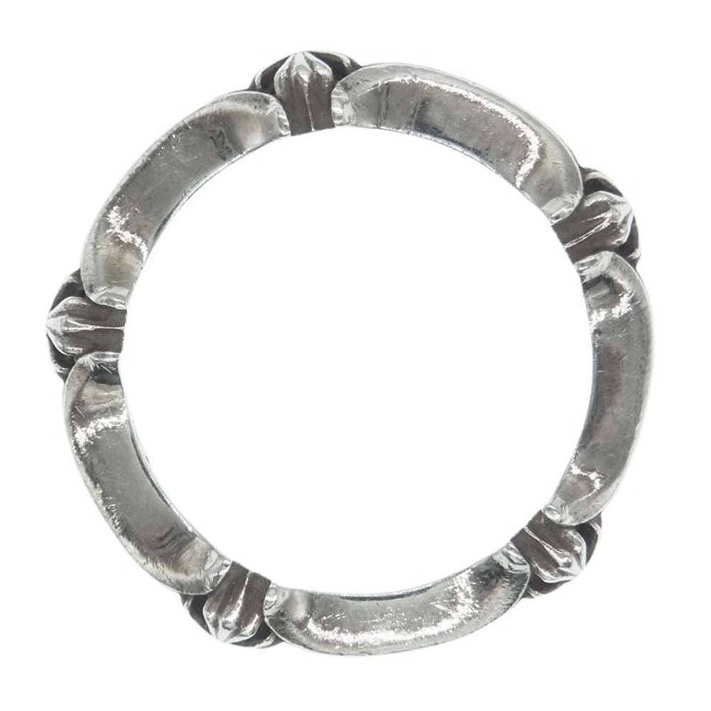 CHROME HEARTS クロムハーツ（原本無） PLUS AND BONE PLUS＆BONE RING プラス＆ボーン CHプラス リング シルバー系 15号【中古】