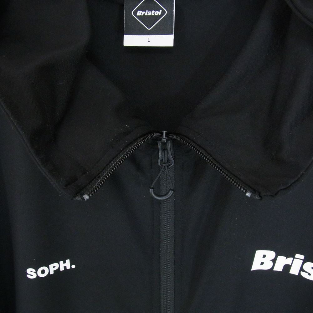 SOPH ソフ 22SS FCRB-220016 F.C.Real Bristol F.C.R.B. STRETCH KNIT ZIP UP LOUNGE HOODIE エフシーレアルブリストル ストレッチ ジップ アップフーディ ブラック系 L【中古】