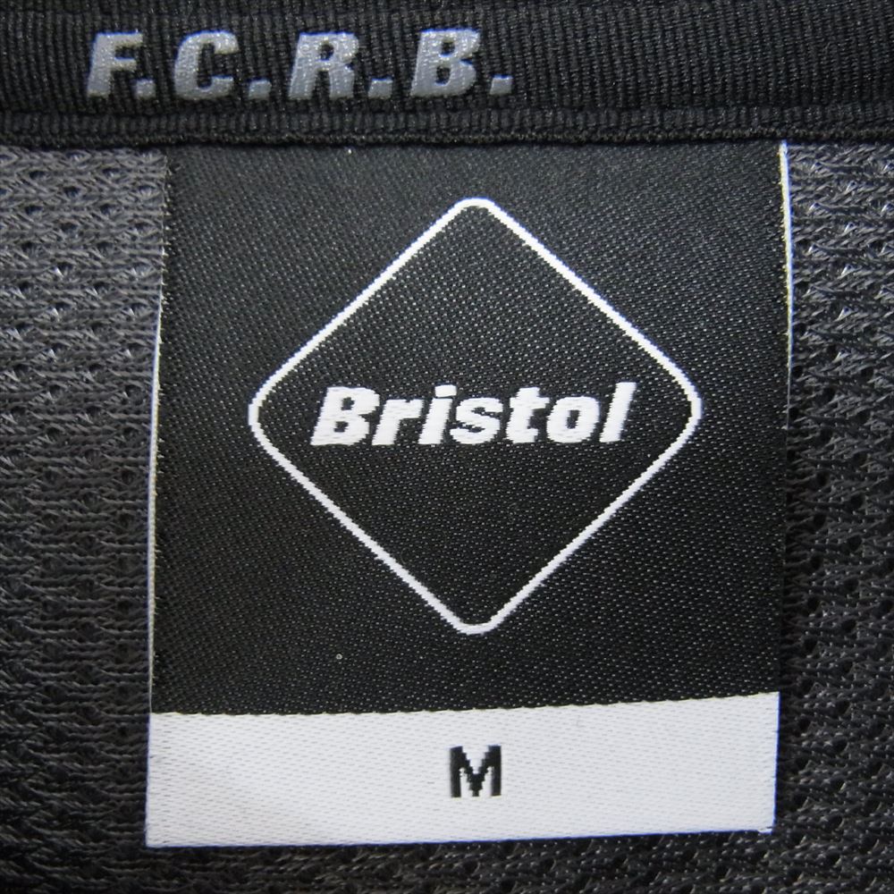 SOPH ソフ 22AW FCRB-222022 F.C.Real Bristol F.C.R.B. VENTILATION HOODIE エフシーレアルブリストル ベンチレーション フーディー ジップアップ グレー系 M【中古】