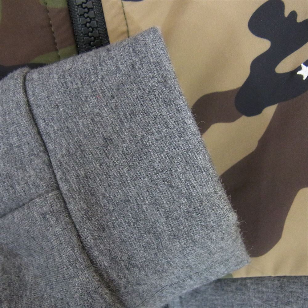 SOPH ソフ 22AW FCRB-222022 F.C.Real Bristol F.C.R.B. VENTILATION HOODIE エフシーレアルブリストル ベンチレーション フーディー ジップアップ グレー系 M【中古】