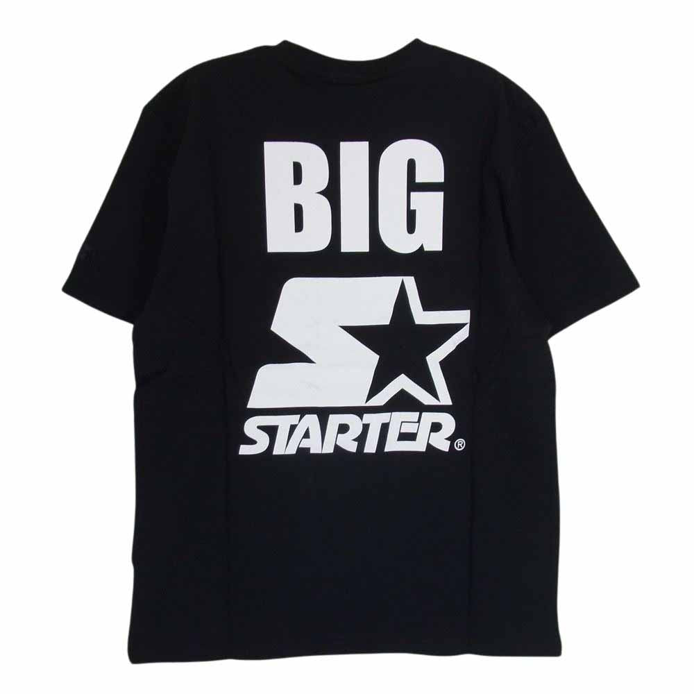 TMT ティーエムティー TCS-S19ST03 20周年記念 STARTER BLACK LABEL COLLABORATION BIG STARTER TEE スターター 半袖 Tシャツ  ブラック系 M【極上美品】【中古】