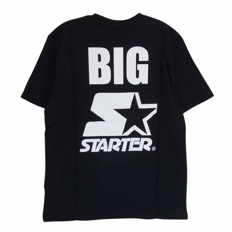 TMT ティーエムティー TCS-S19ST03 20周年記念 STARTER BLACK LABEL COLLABORATION BIG STARTER TEE スターター 半袖 Tシャツ  ブラック系 M【極上美品】【中古】