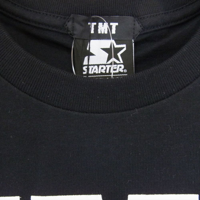 TMT ティーエムティー TCS-S19ST03 20周年記念 STARTER BLACK LABEL COLLABORATION BIG STARTER TEE スターター 半袖 Tシャツ  ブラック系 M【極上美品】【中古】