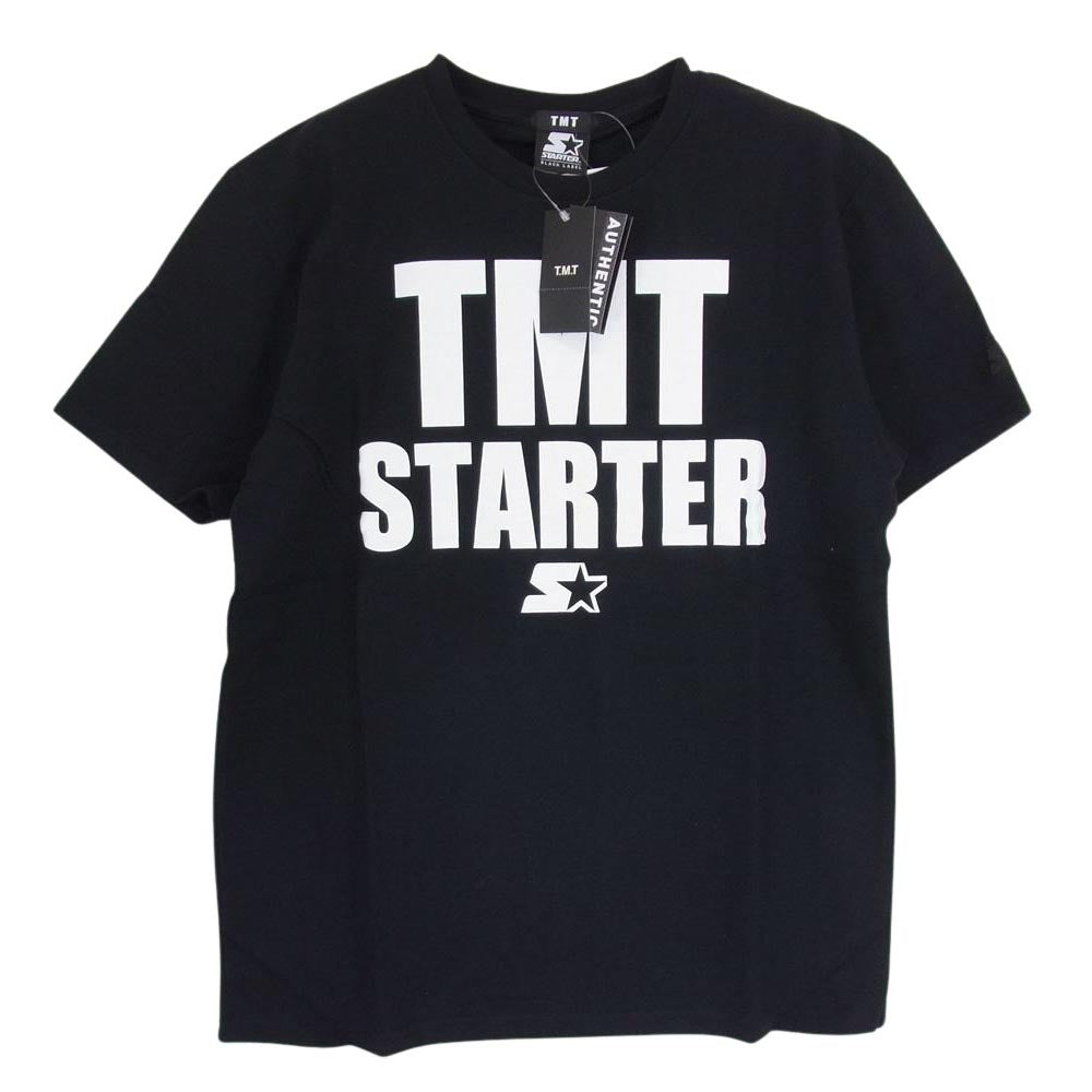 TMT ティーエムティー TCS-S19ST03 20周年記念 STARTER BLACK LABEL COLLABORATION BIG STARTER TEE スターター 半袖 Tシャツ  ブラック系 M【極上美品】【中古】