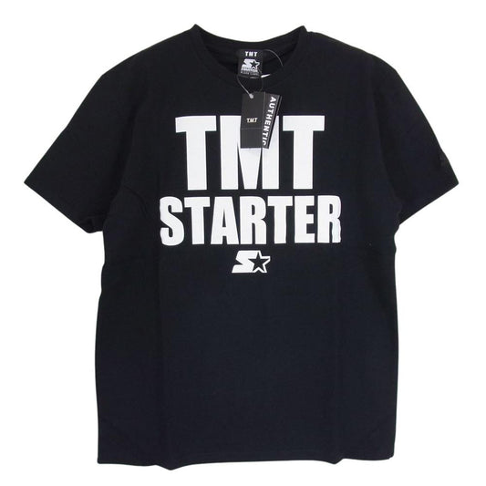 TMT ティーエムティー TCS-S19ST03 20周年記念 STARTER BLACK LABEL COLLABORATION BIG STARTER TEE スターター 半袖 Tシャツ  ブラック系 M【極上美品】【中古】
