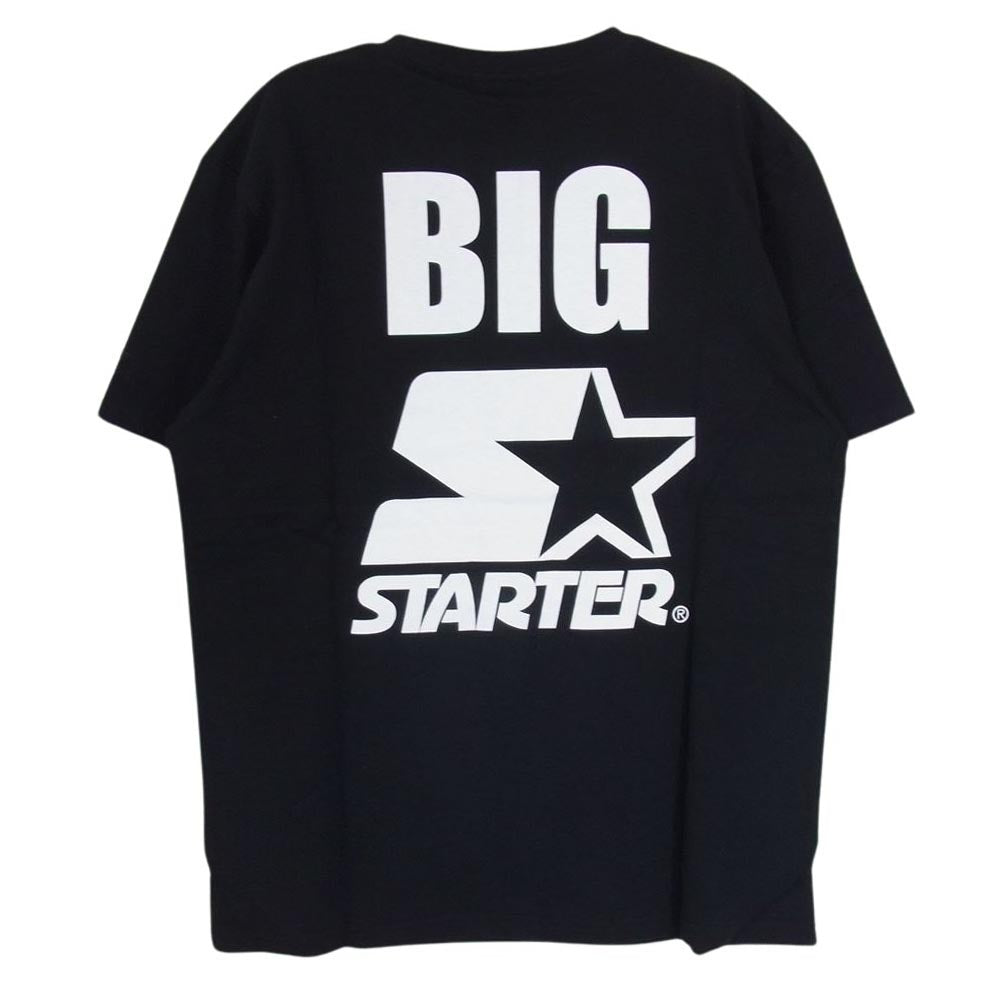 TMT ティーエムティー TCS-S19ST03 20周年記念 STARTER BLACK LABEL COLLABORATION BIG STARTER TEE スターター 半袖 Tシャツ  ブラック系 M【極上美品】【中古】