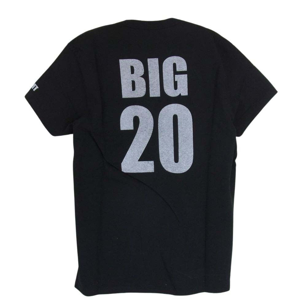 TMT ティーエムティー 19SS TCS-S19SP03 20周年記念 SL BD JERSEY WHOAREYOU BIG20 半袖 Tシャツ  ブラック系 M【新古品】【未使用】【中古】