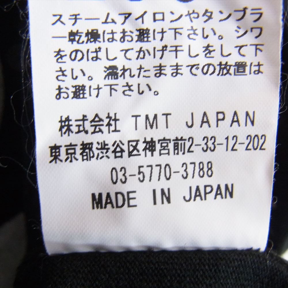 TMT ティーエムティー 19SS TCS-S19SP03 20周年記念 SL BD JERSEY WHOAREYOU BIG20 半袖 Tシャツ  ブラック系 M【新古品】【未使用】【中古】