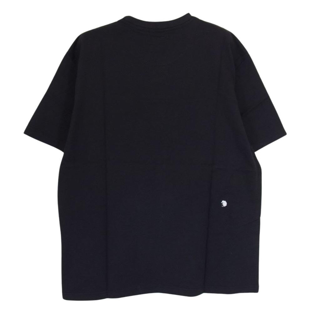 RATS ラッツ 19SS 19RT-0604 WOLF TEE ウルフ 半袖 Tシャツ ブラック系 M【新古品】【未使用】【中古】