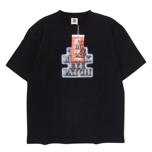 ブラックアイパッチ BEPS22TE16 ロゴプリント 半袖 Tシャツ ブラック系 S【新古品】【未使用】【中古】