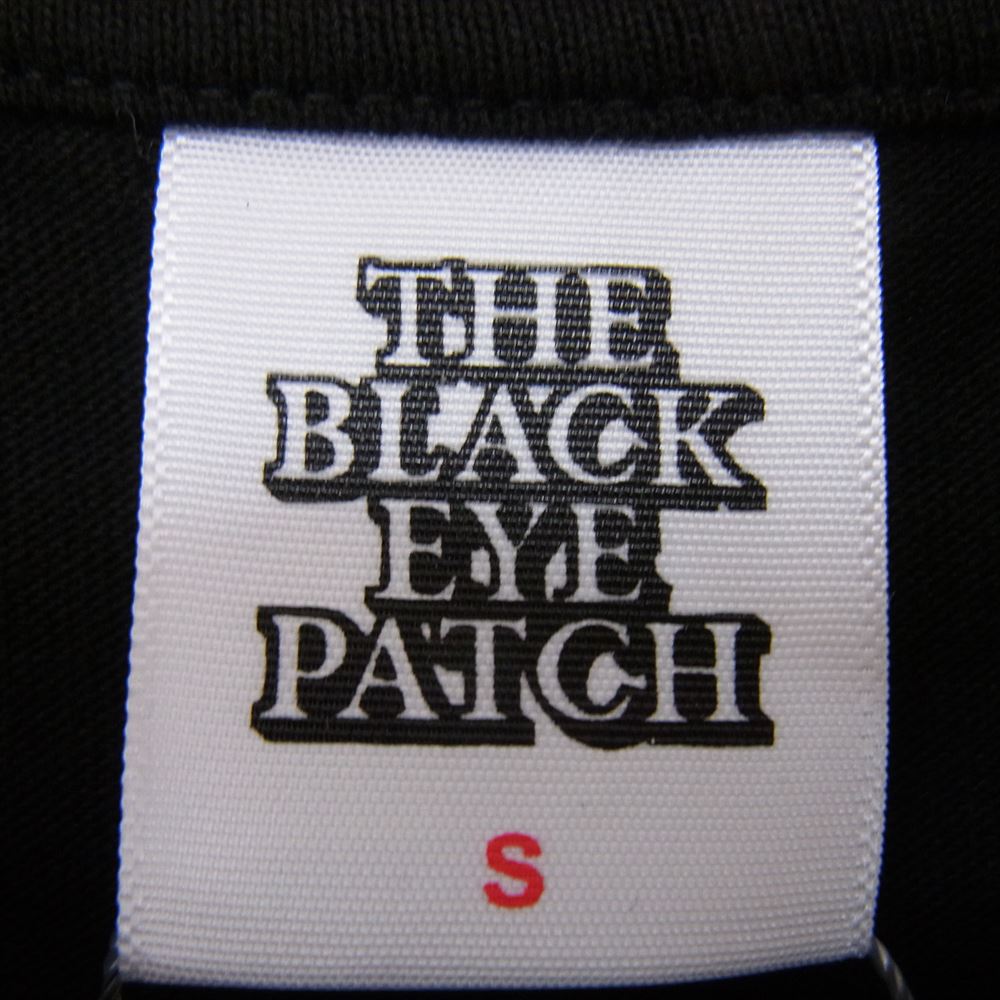 ブラックアイパッチ BEPS22TE16 ロゴプリント 半袖 Tシャツ ブラック系 S【新古品】【未使用】【中古】