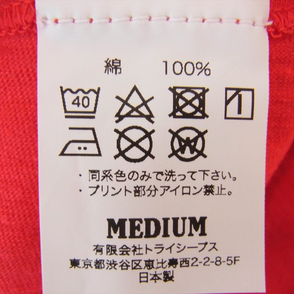 STANDARD CALIFORNIA スタンダードカリフォルニア  SD 15th Anniversary T-shirt 15周年アニバーサリー 半袖 Tシャツ レッド系 M【新古品】【未使用】【中古】