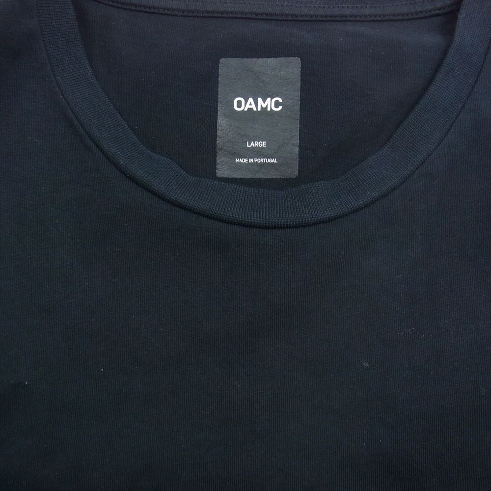 オーエーエムシー 19AW OAMP708767 BLEACH プリント 半袖 Tシャツ ブラック系 L【中古】