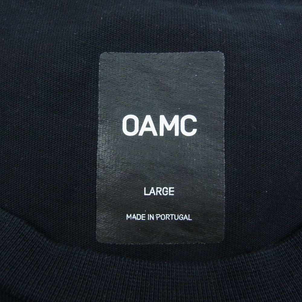 オーエーエムシー 19AW OAMP708767 BLEACH プリント 半袖 Tシャツ ブラック系 L【中古】