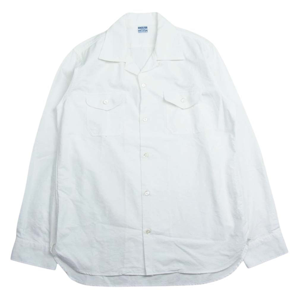 サブカルチャー SCSH-CL01 OXFORD SHIRTS オックスフォード 長袖 シャツ ホワイト系 1【中古】