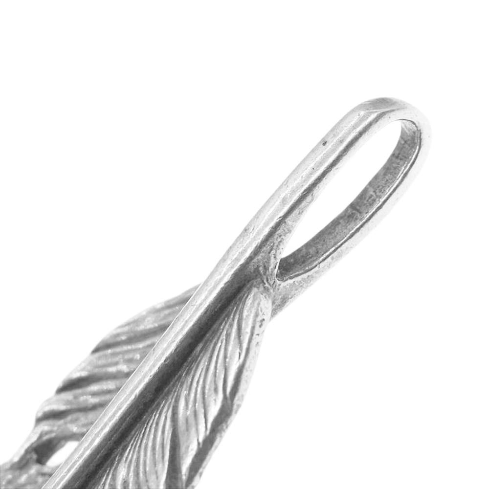 TADY&KING タディアンドキング SV フェザー Lサイズ ペンダントトップ シルバー系【中古】