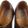 J.M WESTON ジェイエムウエストン フランス製 GOLF LEATHER ゴルフ レザーソール  モカシン ドレス シューズ ブラウン系 7.5D【中古】