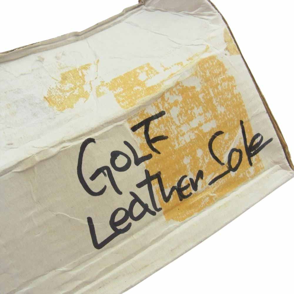 J.M WESTON ジェイエムウエストン フランス製 GOLF LEATHER ゴルフ レザーソール  モカシン ドレス シューズ ブラウン系 7.5D【中古】