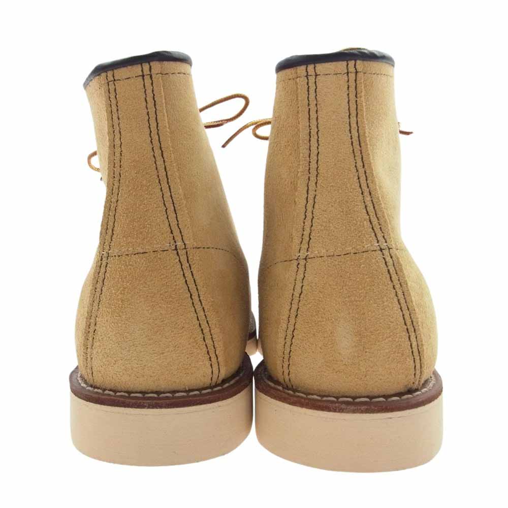 RED WING レッドウィング 8173 IRISH SETTER 6inch MOC TOE 復刻犬タグ アイリッシュセッター 6インチ モックトゥ ブーツ ライトブラウン系 US9.5E【新古品】【未使用】【中古】