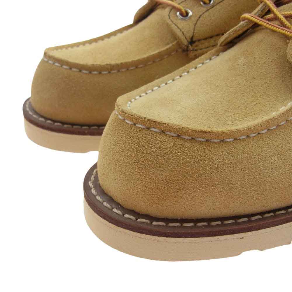 RED WING レッドウィング 8173 IRISH SETTER 6inch MOC TOE 復刻犬タグ アイリッシュセッター 6インチ モックトゥ ブーツ ライトブラウン系 US9.5E【新古品】【未使用】【中古】