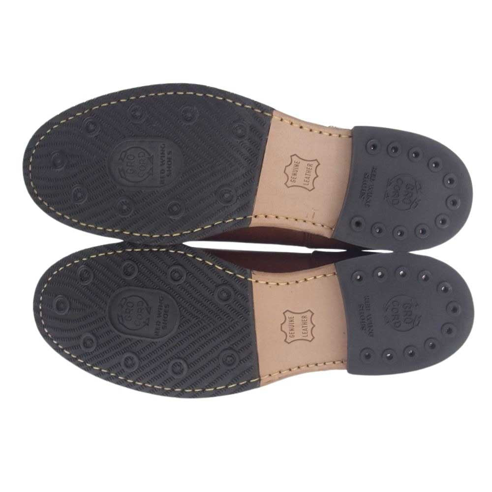 RED WING レッドウィング 9078 Mil-1 Congress Boots ミルワン コングレス ブーツ サイドゴア チェルシーブーツ ブラウン系 US9 1/2D【新古品】【未使用】【中古】