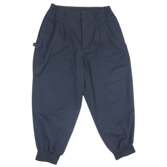 Y-3 Yohji Yamamoto ワイスリー ヨウジヤマモト HB3431 M CLASSIC REFINED WOOL CUFF PANTS メンズ クラシック リファインド ウール カフ ジョガー パンツ グレー系 S/P【中古】