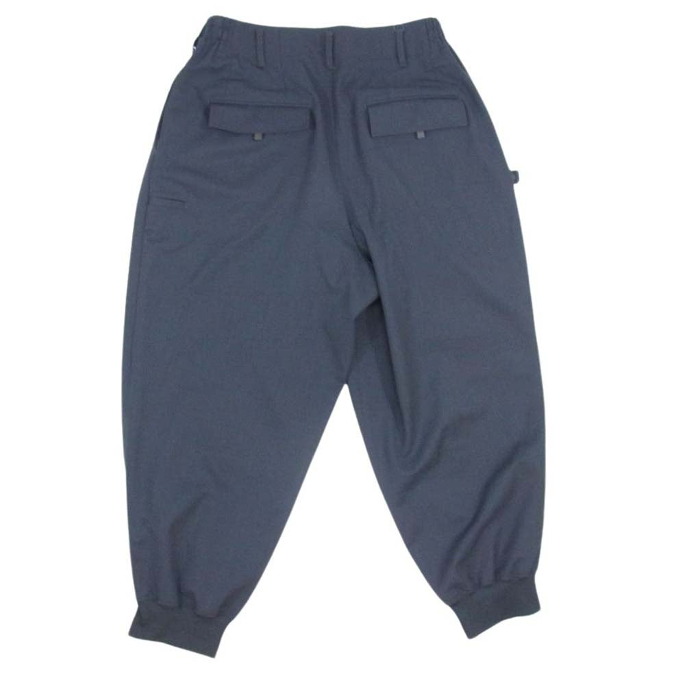 Y-3 Yohji Yamamoto ワイスリー ヨウジヤマモト HB3431 M CLASSIC REFINED WOOL CUFF PANTS メンズ クラシック リファインド ウール カフ ジョガー パンツ グレー系 S/P【中古】