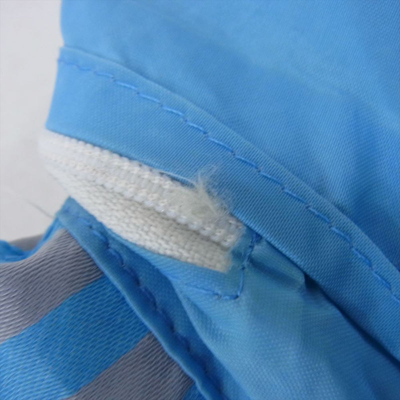 adidas アディダス 80s ナイロン ジャケット ライトブルー グレー ホワイト ブルー系 サイズ表記無【中古】