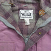 WOOLRICH ウールリッチ 70s~80s 裏地ウール チェック ナイロン マウンテン パーカ ジャケット ピンク系 M【中古】