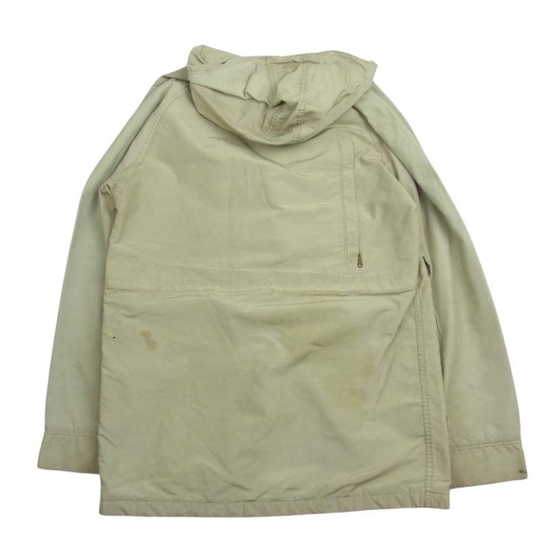 WOOLRICH ウールリッチ 70s 涙 TALON タロン ジップ ナイロン マウンテン パーカ ジャケット ベージュ系【中古】