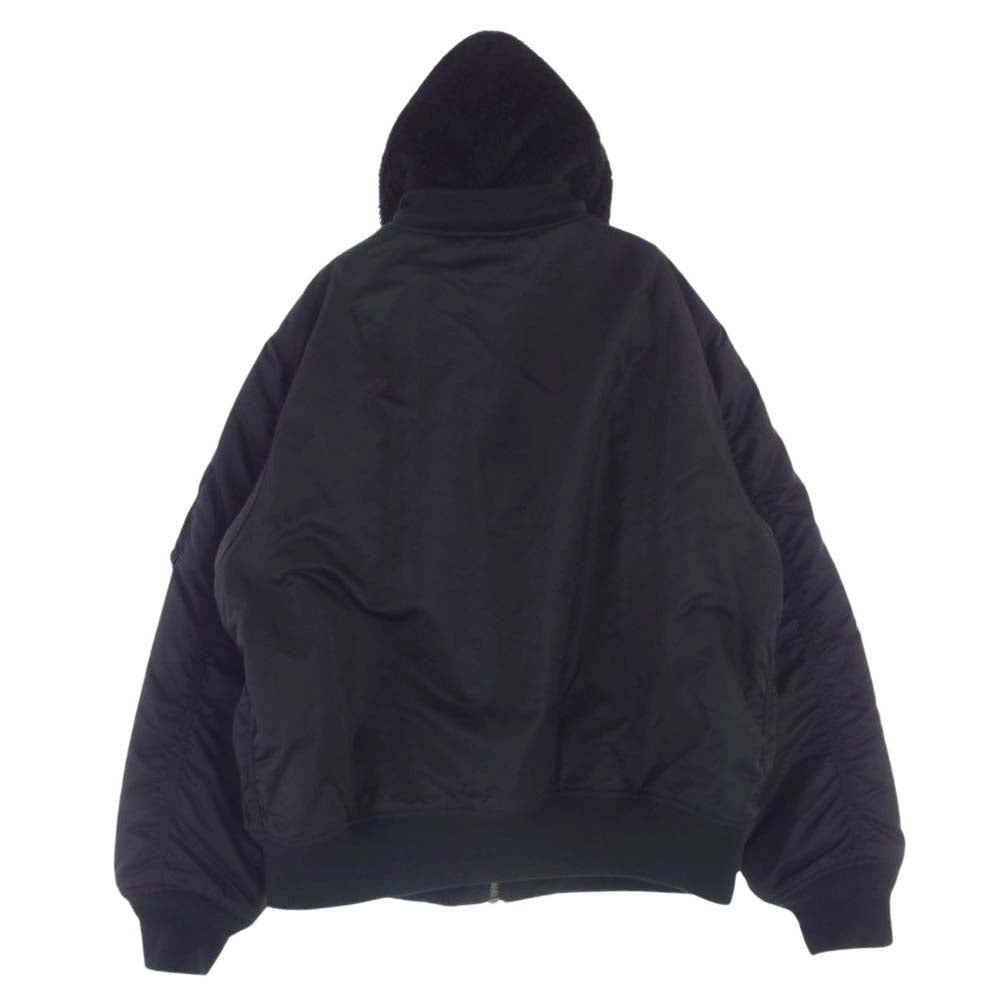 Supreme シュプリーム 22AW 22AW Faux Fur Reversible MA-1 ブラック系 XL【中古】