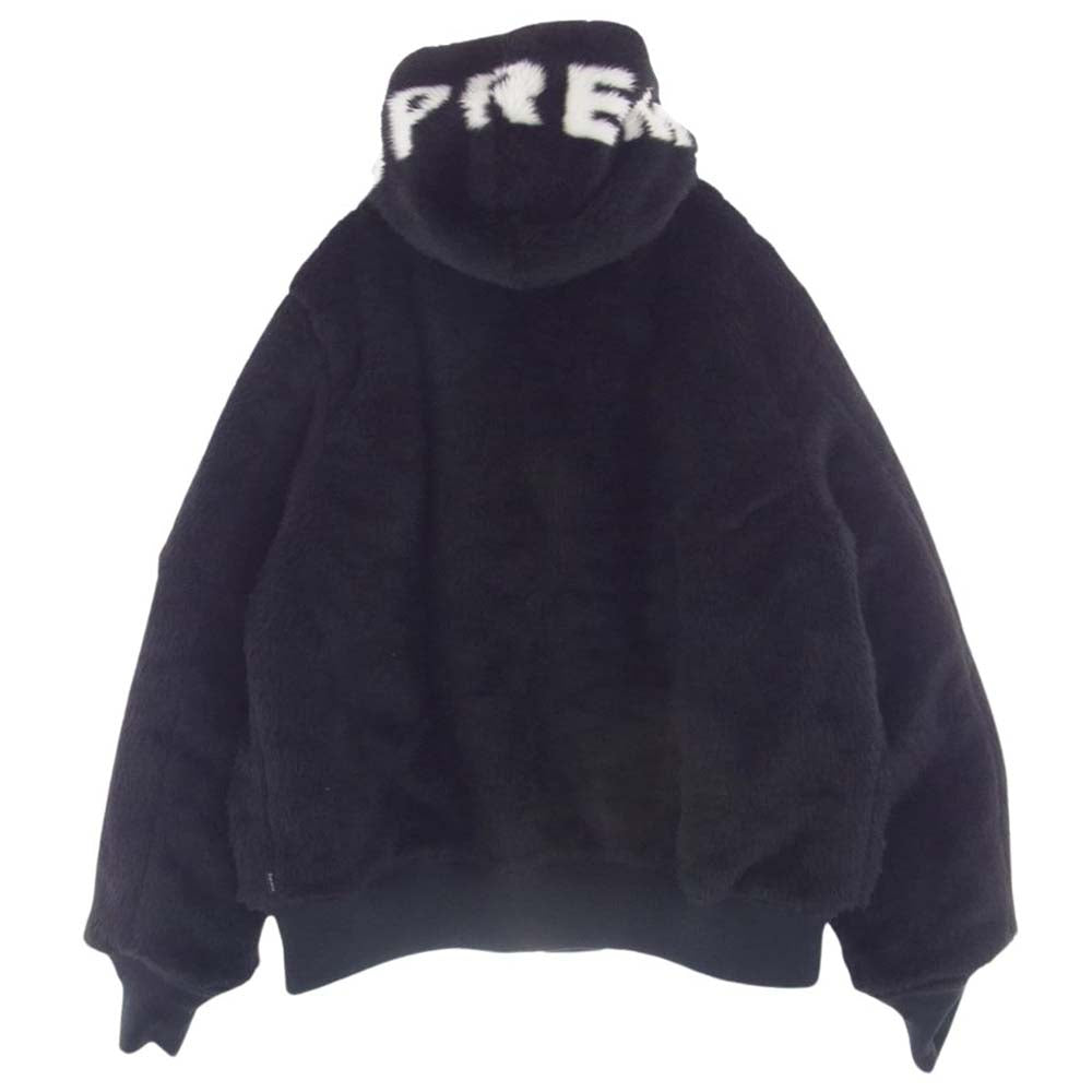 Supreme シュプリーム 22AW 22AW Faux Fur Reversible MA-1 ブラック系 XL【中古】