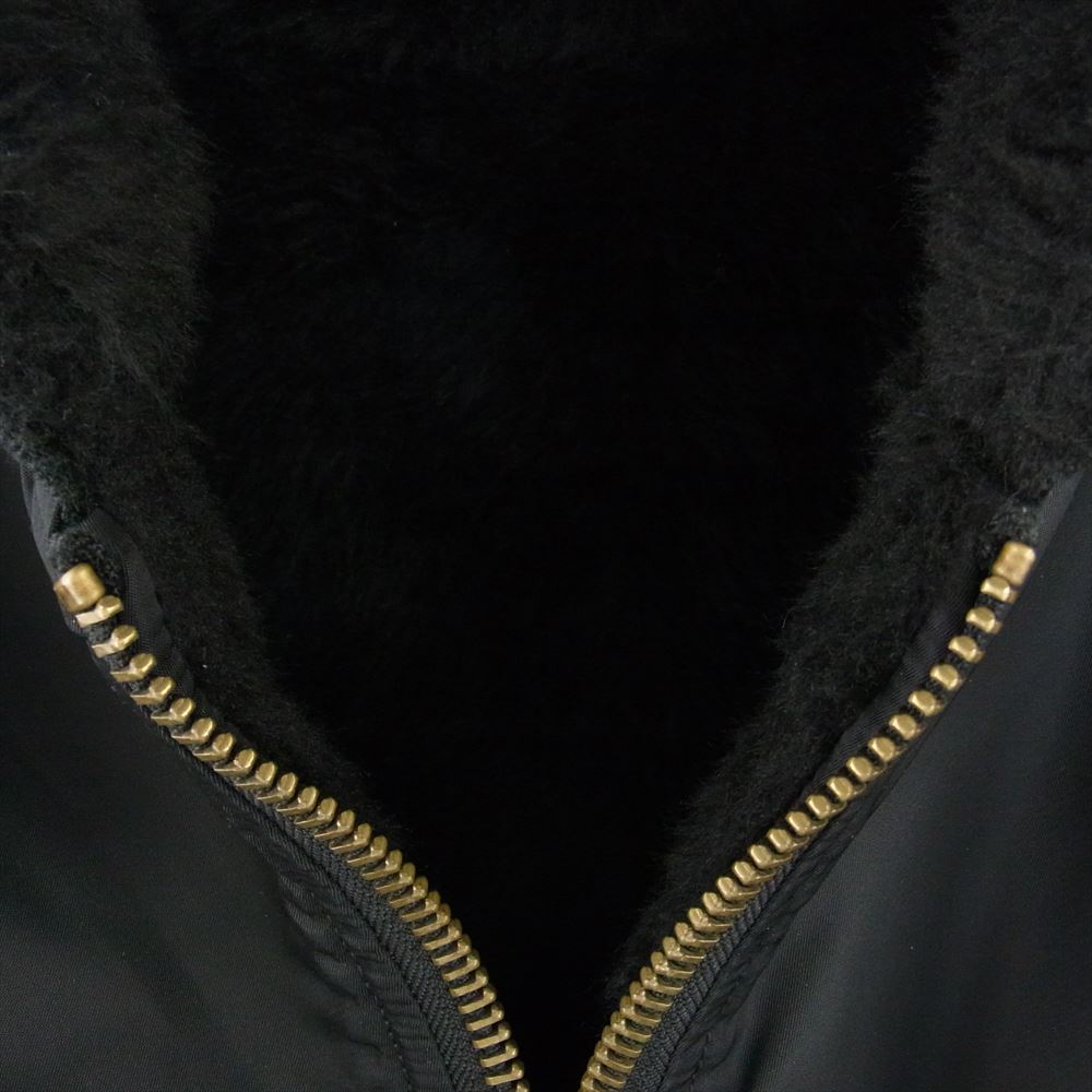 Supreme シュプリーム 22AW 22AW Faux Fur Reversible MA-1 ブラック系 XL【中古】