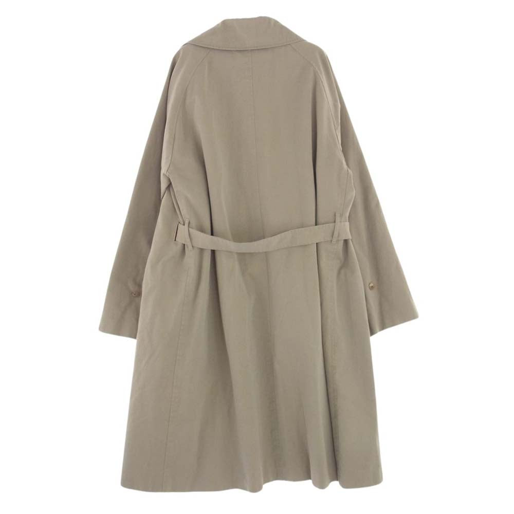 COMOLI コモリ 21AW U03-04012 Washed Tylocken Coat ウォッシュド タイロッケンコート カシミヤ カシミア ライナー付き トレンチコート ライトベージュ系 3【中古】