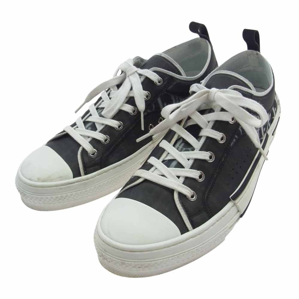 Dior ディオール 21CLS B23 オブリーク ロートップ スニーカー ブラック系 44【中古】