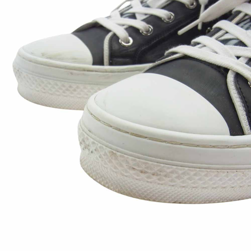 Dior ディオール 21CLS B23 オブリーク ロートップ スニーカー ブラック系 44【中古】