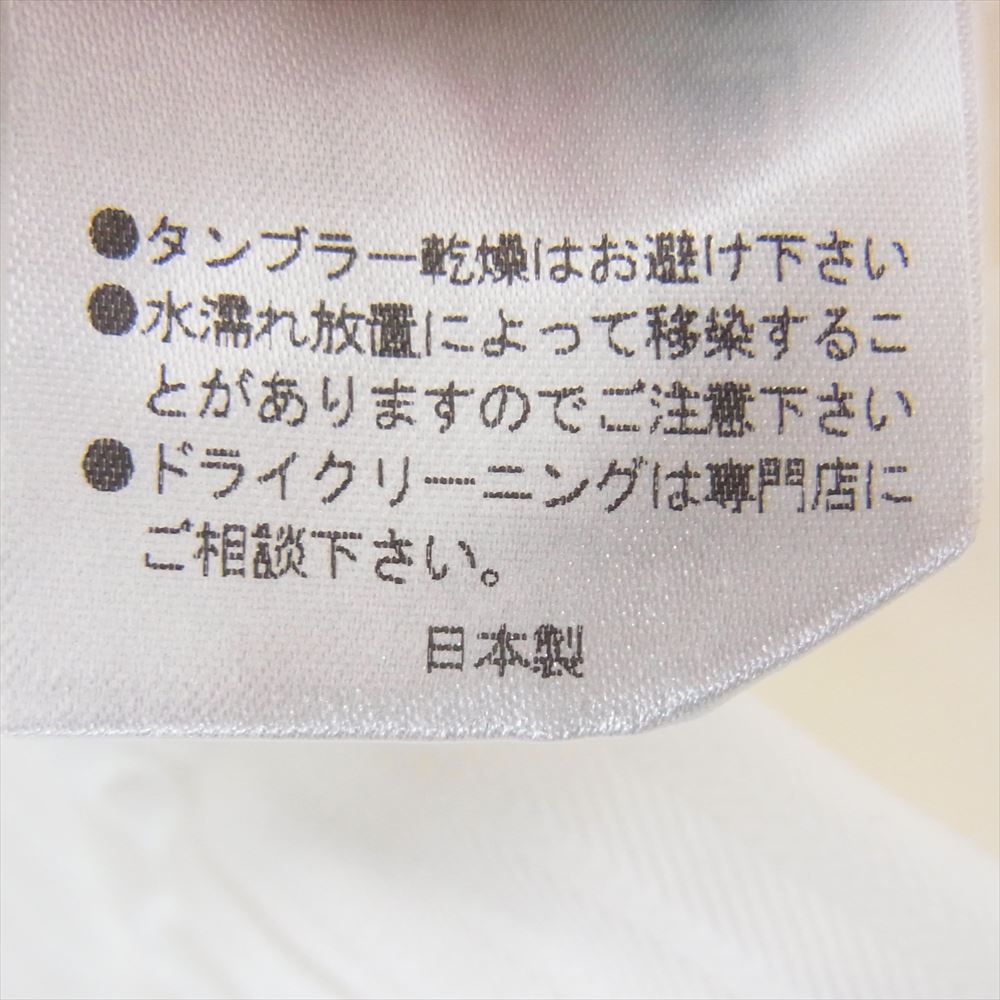 フェアファックス コットン シャドーストライプ CW カッタウェイ ドレス 長袖 シャツ ホワイト系 37【極上美品】【中古】