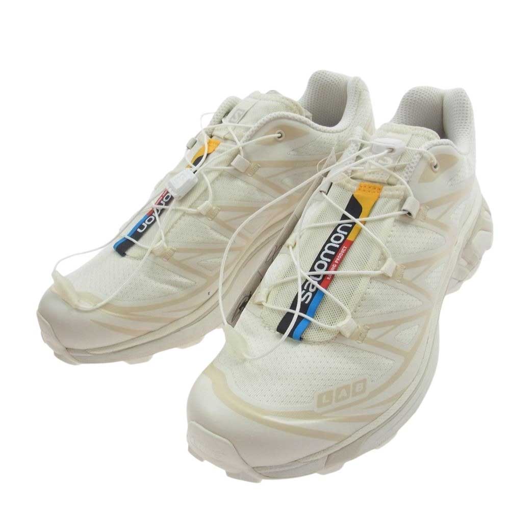 salomon サロモン XT-6 スポーツ スタイル シューズ   ベージュ系 27cm【新古品】【未使用】【中古】