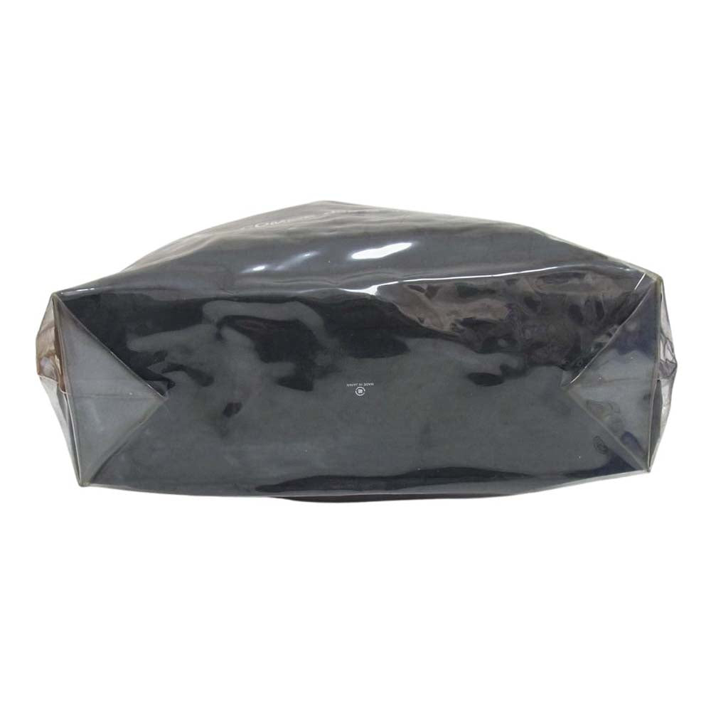 COMME des GARCONS コムデギャルソン OS-K 208 BLACK MARKET 限定 PVC ビニール トート バッグ ブラック系【中古】