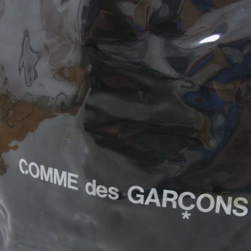 COMME des GARCONS コムデギャルソン OS-K 208 BLACK MARKET 限定 PVC ビニール トート バッグ ブラック系【中古】