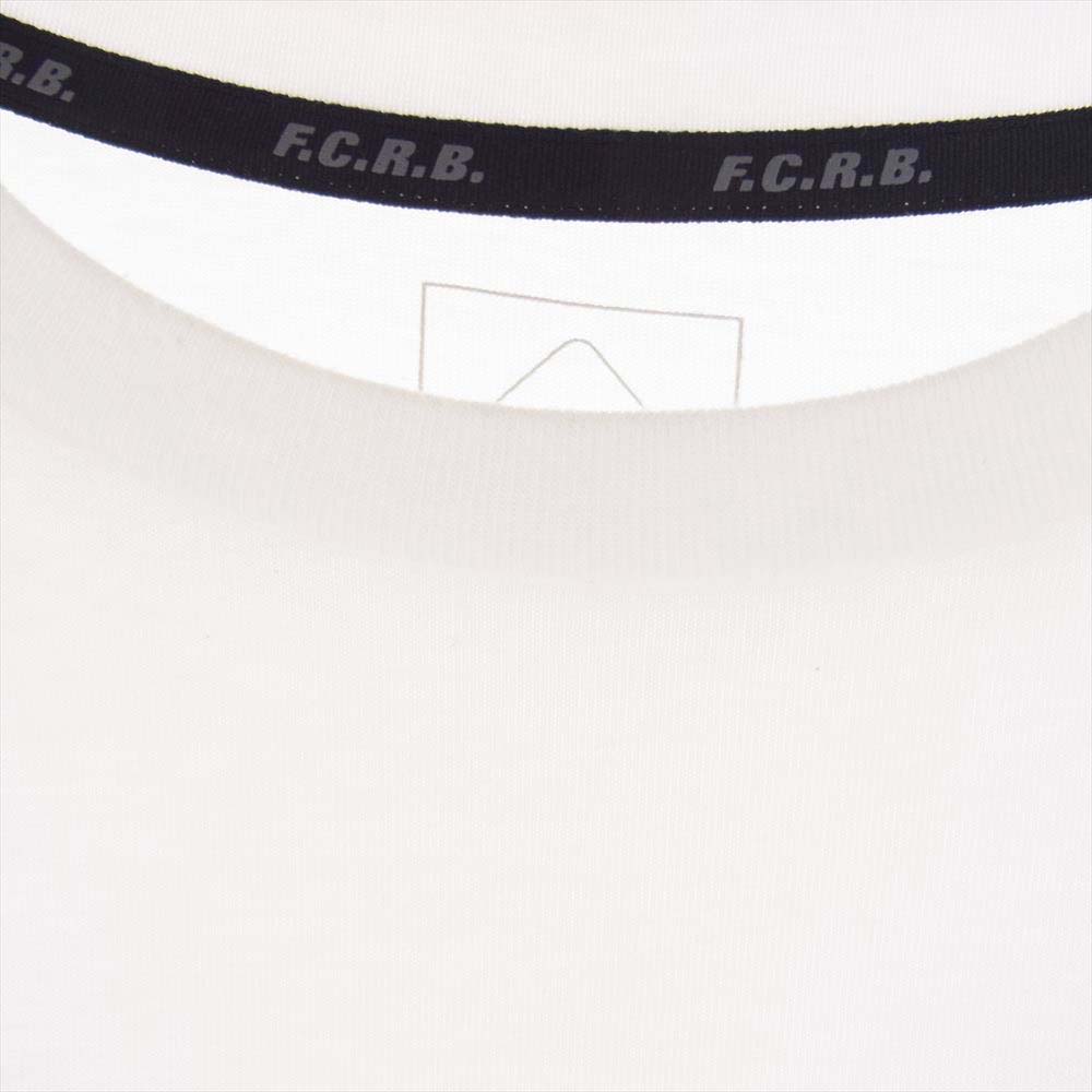 F.C.R.B. エフシーアールビー 22SS FCRB-222076 CAMOUFLAGE BOX LOGO TEE  カモフラージュ ボックス ロゴ Tシャツ ホワイト系 S【中古】