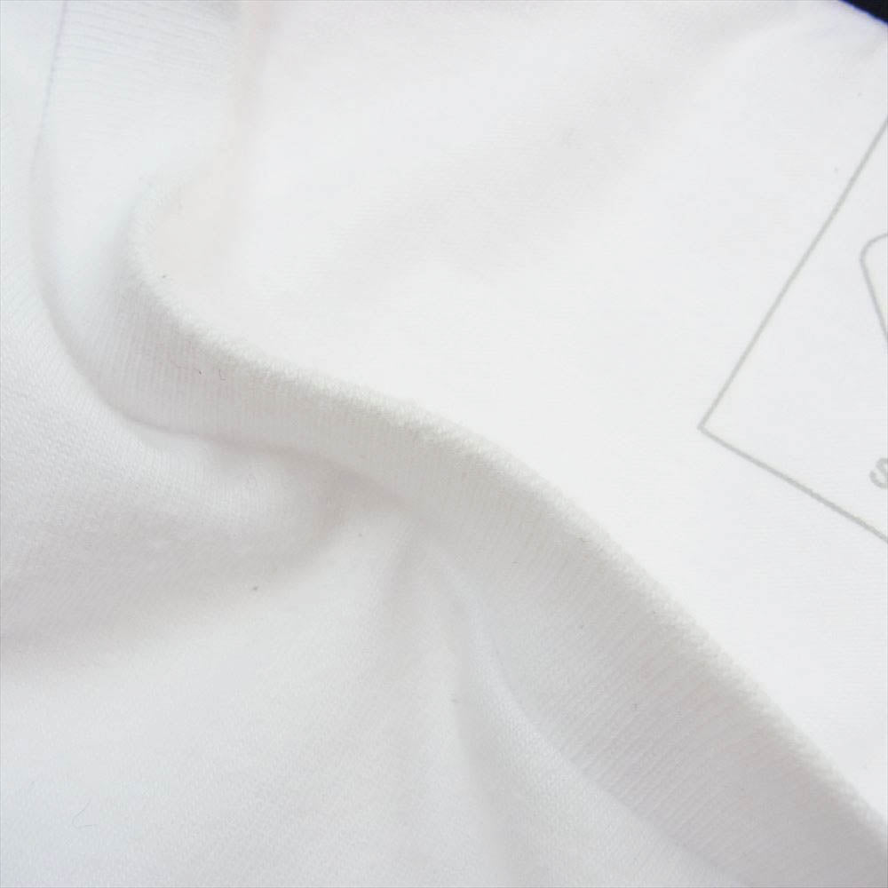 F.C.R.B. エフシーアールビー 22SS FCRB-222076 CAMOUFLAGE BOX LOGO TEE  カモフラージュ ボックス ロゴ Tシャツ ホワイト系 S【中古】