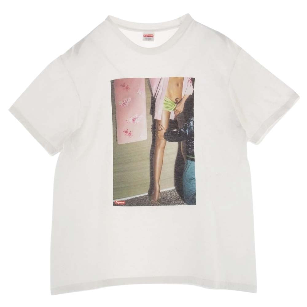 Supreme シュプリーム 22SS  Model Tee フロントフォトプリント 半袖 Tシャツ  ホワイト系 L【中古】