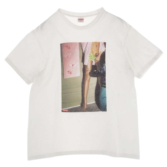 Supreme シュプリーム 22SS  Model Tee フロントフォトプリント 半袖 Tシャツ  ホワイト系 L【中古】
